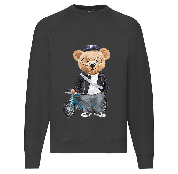Eco-Friendly Lets Ride Bear Pullover
