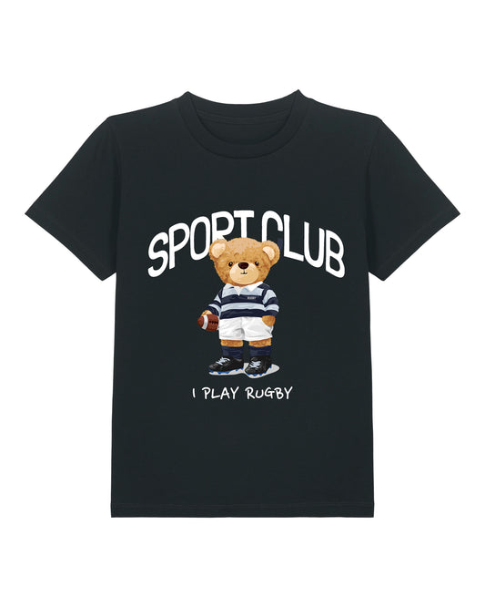 Eco-Friendly Rugby Bear Kids T-shirt