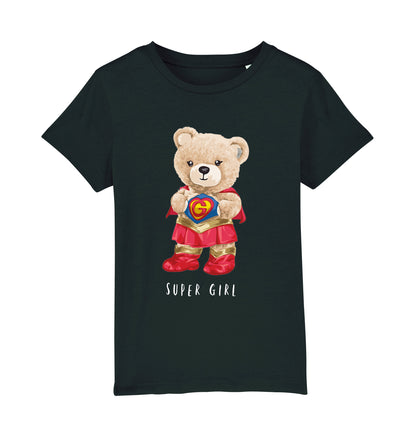 Eco-Friendly Supergirl Kids T-shirt