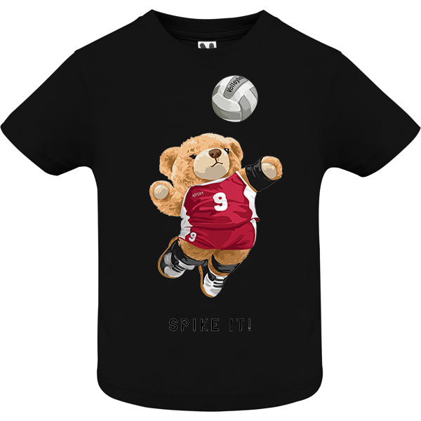 Eco-Friendly Volleyball Bear Baby T-shirt