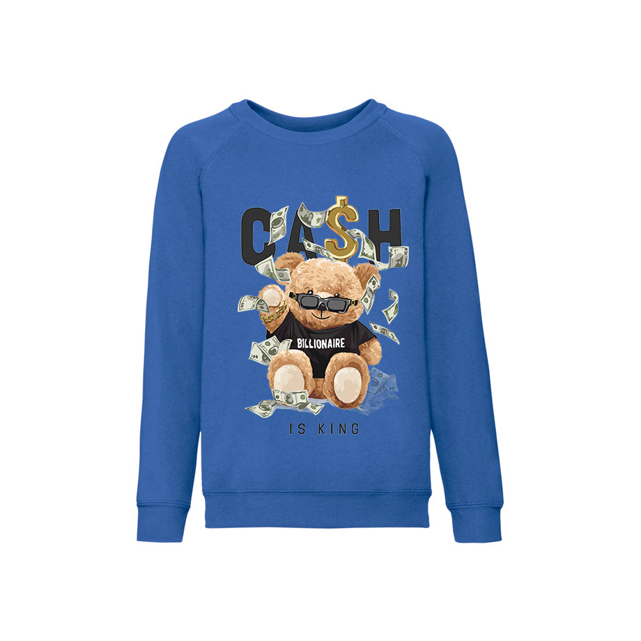 Eco-Friendly Billionaire Bear Kids Sweater