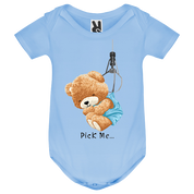 Eco-Friendly Pick Me Bear Baby Bodysuit