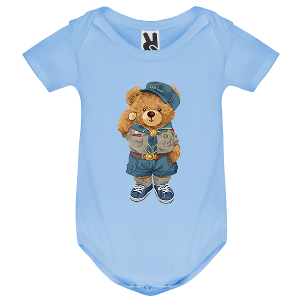 Eco-Friendly Scout Bear Baby Bodysuit