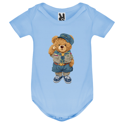 Eco-Friendly Scout Bear Baby Bodysuit