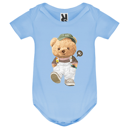 Eco-Friendly Sweet Bear Baby Bodysuit