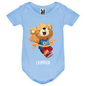 Eco-Friendly Winner Bear Baby Bodysuit