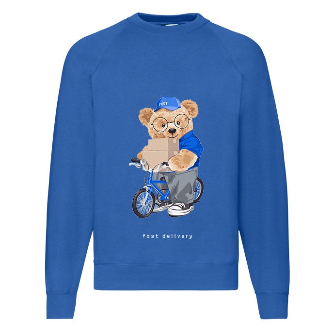 Eco-Friendly Bike Delivery Pullover