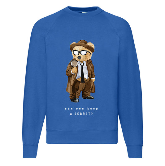 Eco-Friendly Detective Bear Pullover