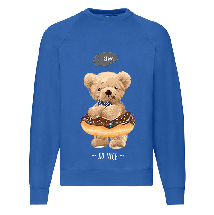 Eco-Friendly Donut Bear Pullover