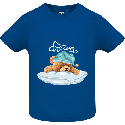Eco-Friendly Dreaming Bear Baby T-shirt