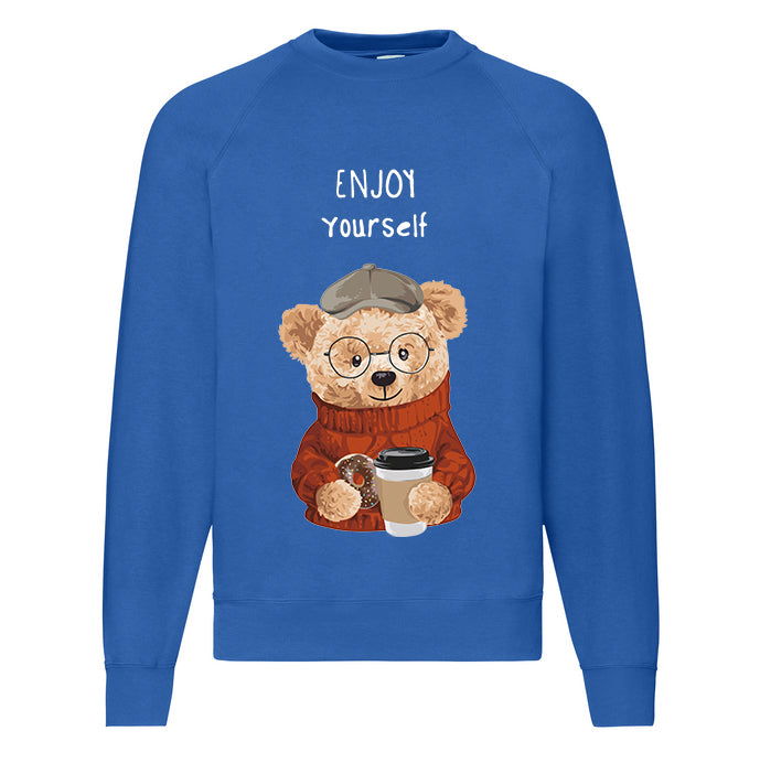 Eco-Friendly Enjoy Yourself Bear Pullover