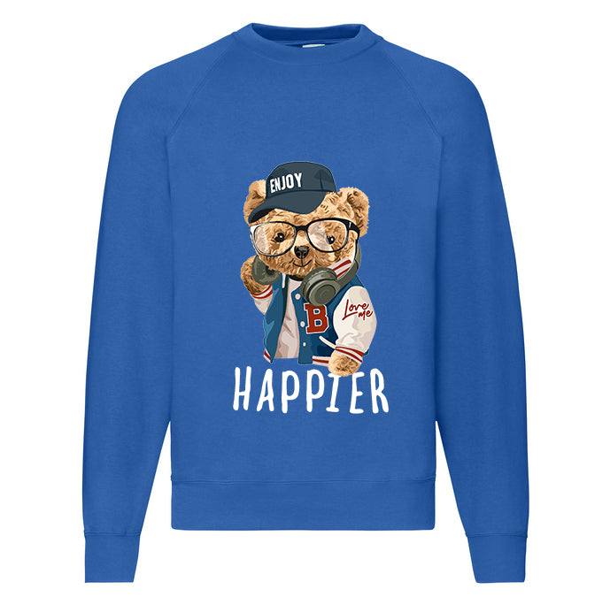 Eco-Friendly Happier Bear Pullover