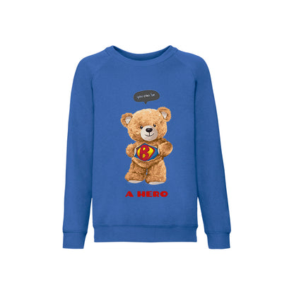 Eco-Friendly Hero Bear Kids Sweater