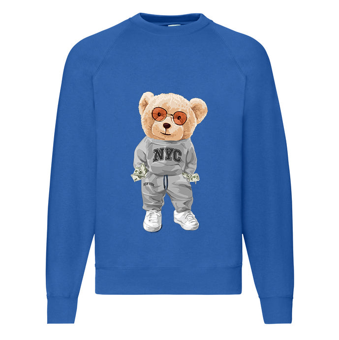 Eco-Friendly New York Bear Pullover