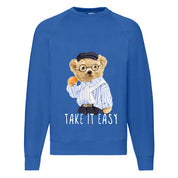 Eco-Friendly Take it Easy Bear Pullover