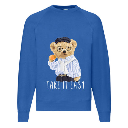 Eco-Friendly Take it Easy Bear Pullover