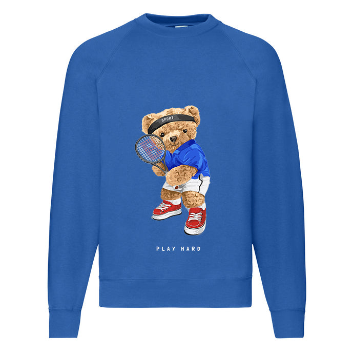Eco-Friendly Tennis Bear Pullover