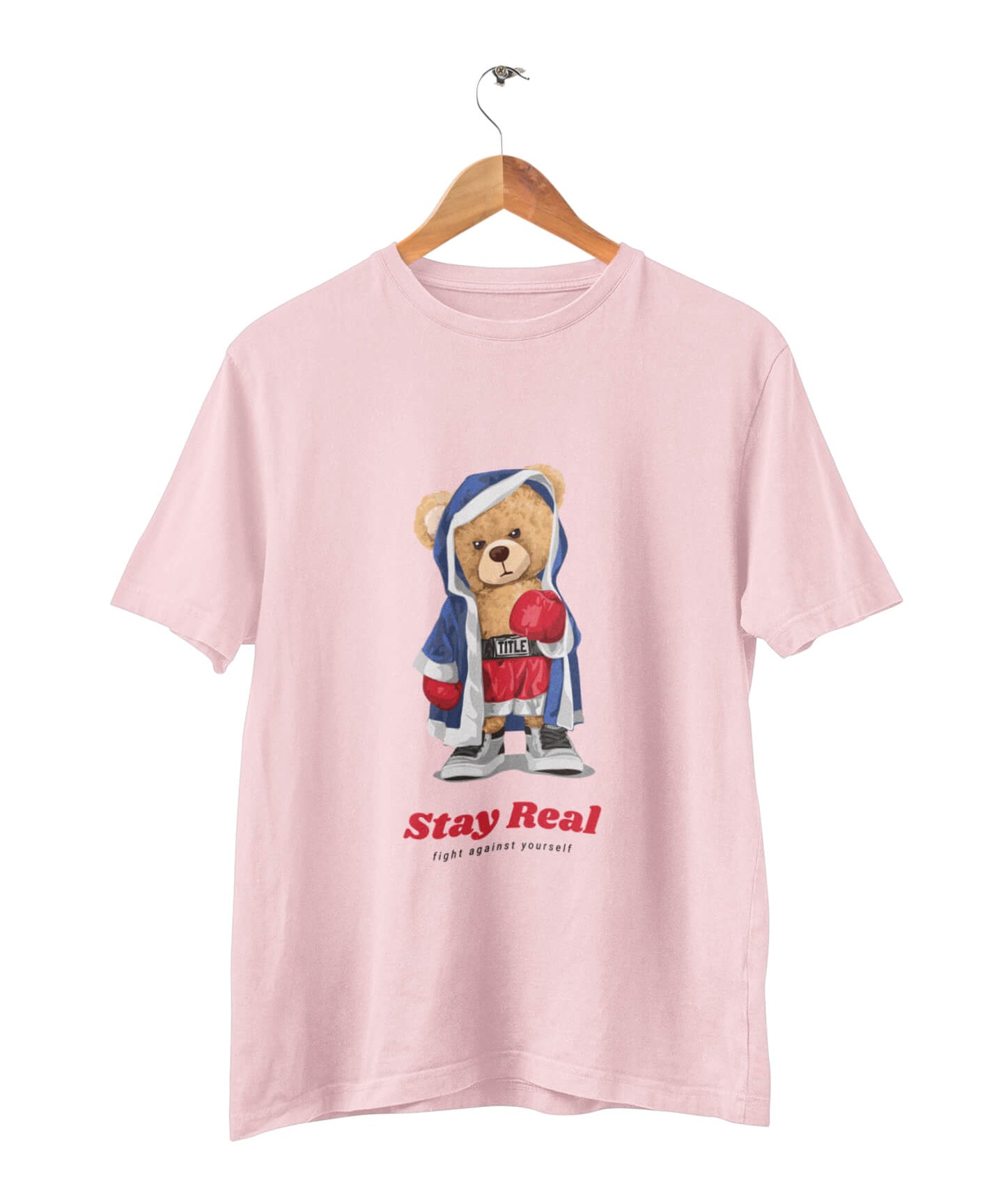 Organic Boxing Bear T-shirt