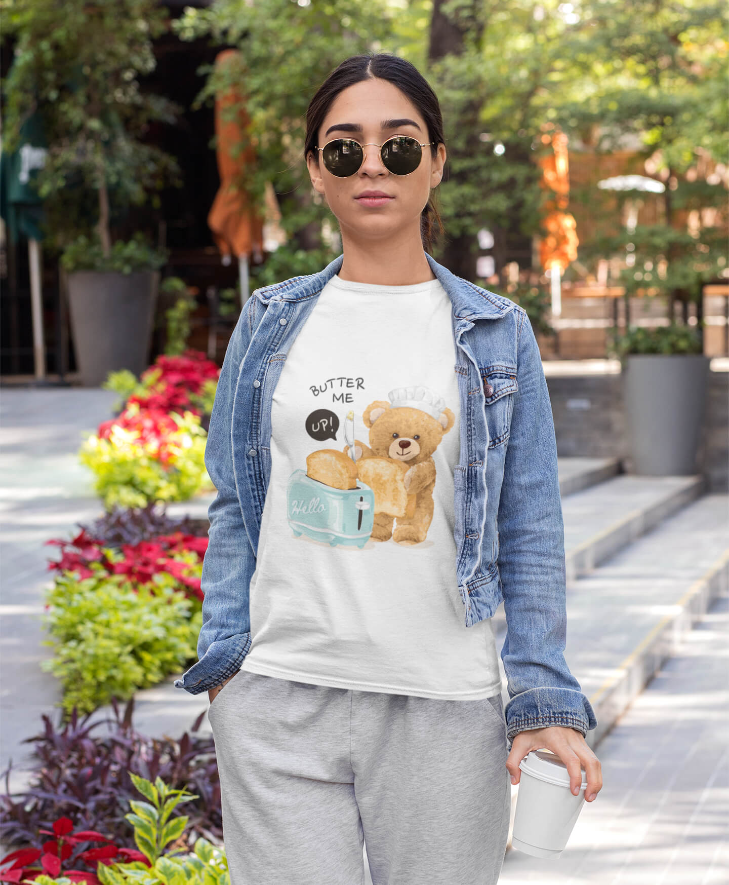 Organic Butter Me Bear T-shirt