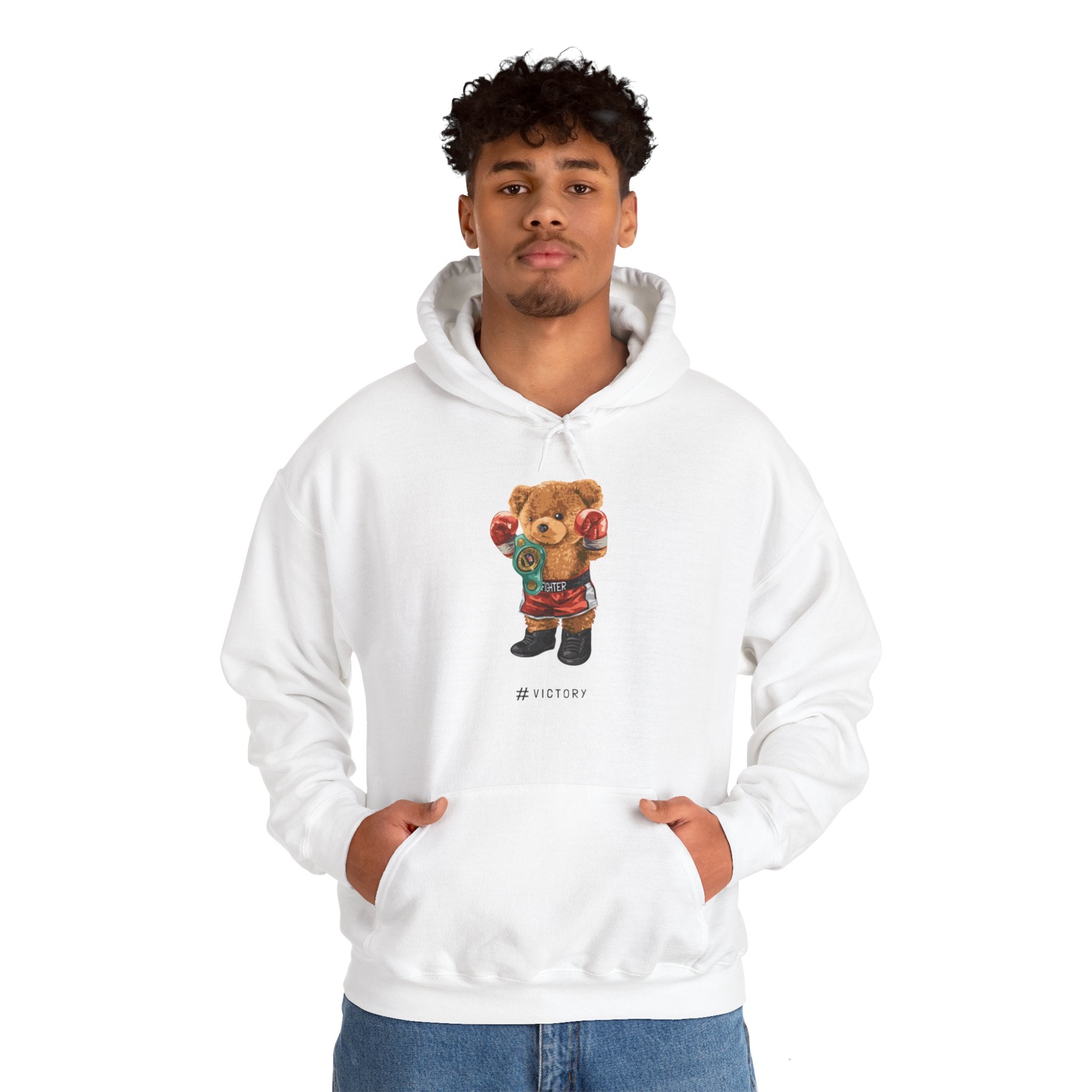 Eco-Friendly Champion Bear Hoodie