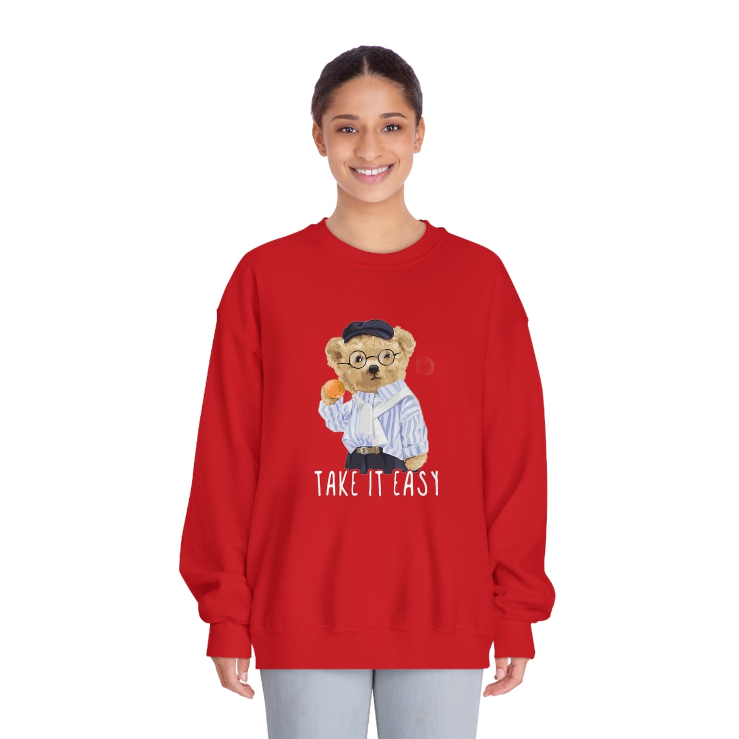 Eco-Friendly Take it Easy Bear Pullover
