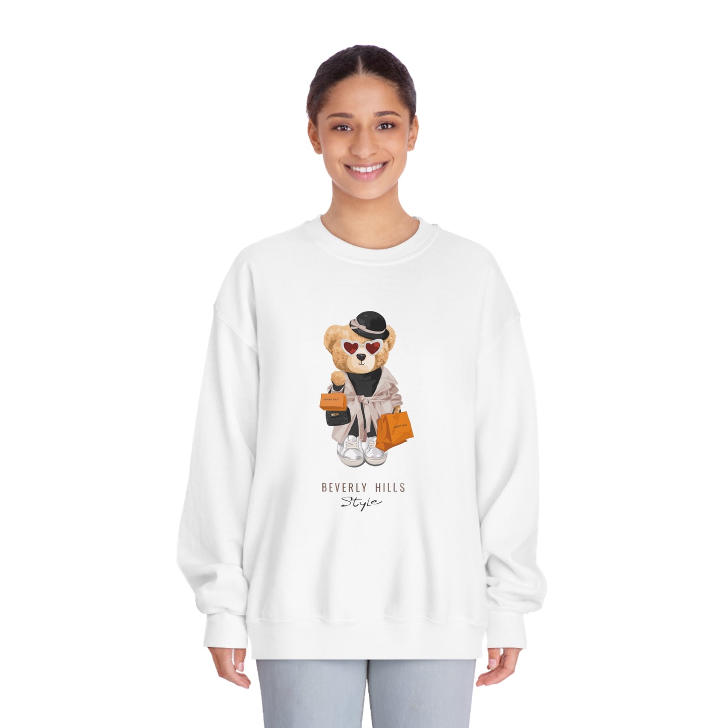 Eco-Friendly Beverly Hills Bear Pullover