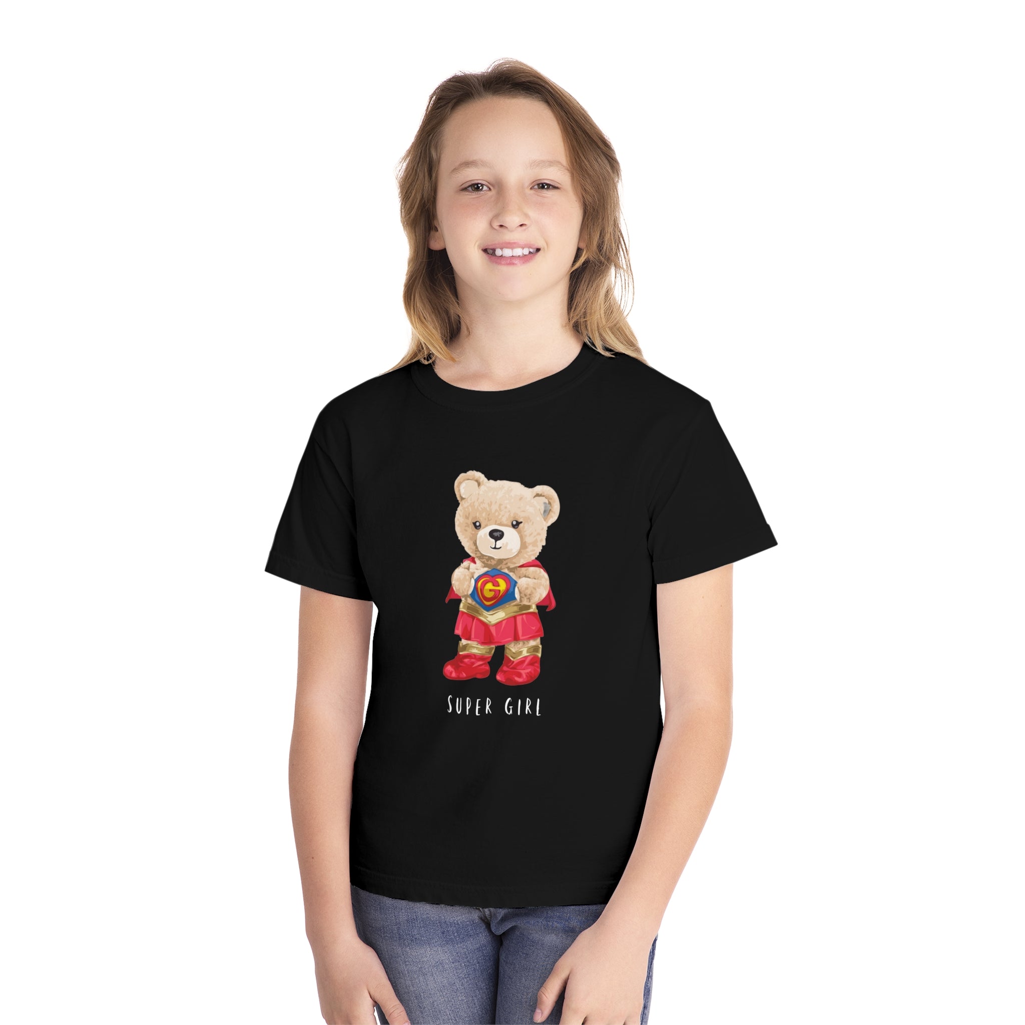 Eco-Friendly Supergirl Kids T-shirt