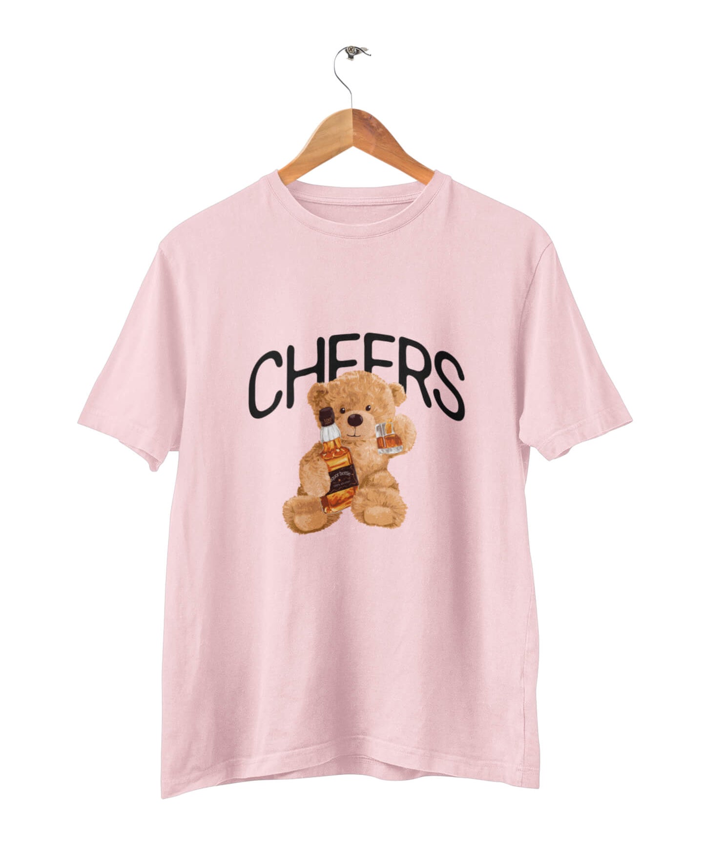 Organic Cheers Bear T-shirt