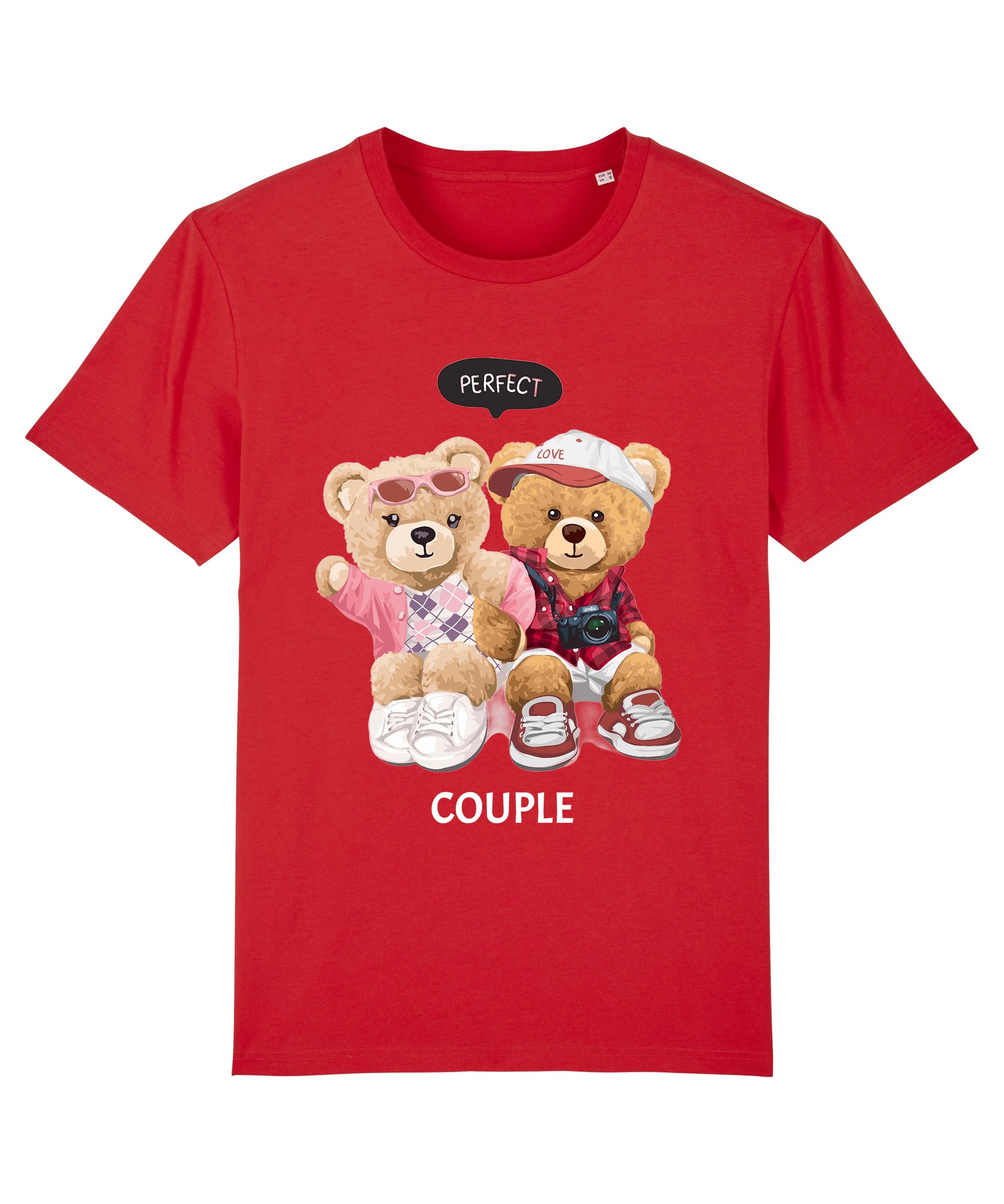 Eco-Friendly Couple Bear T-shirt