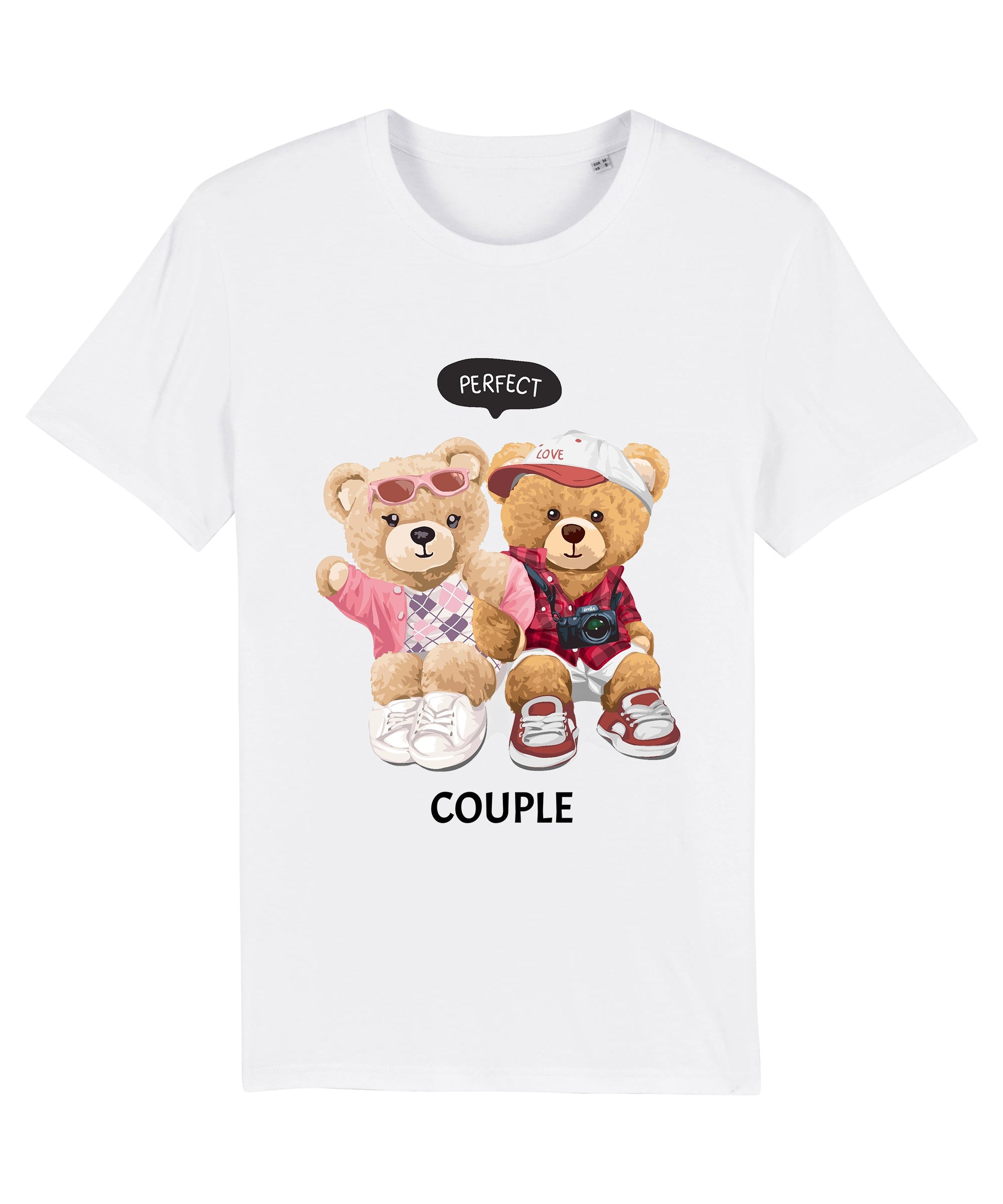 Eco-Friendly Couple Bear T-shirt