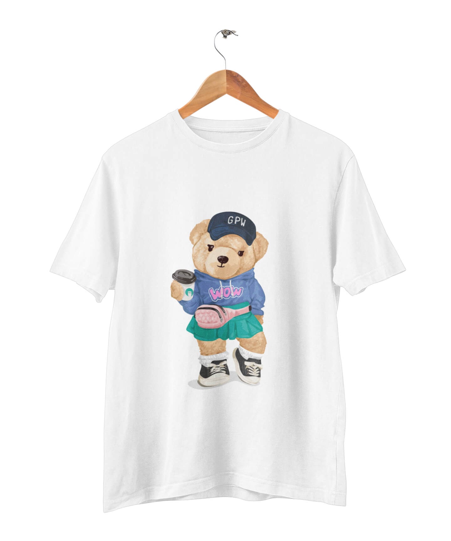 Organic Trendy Bear T-shirt