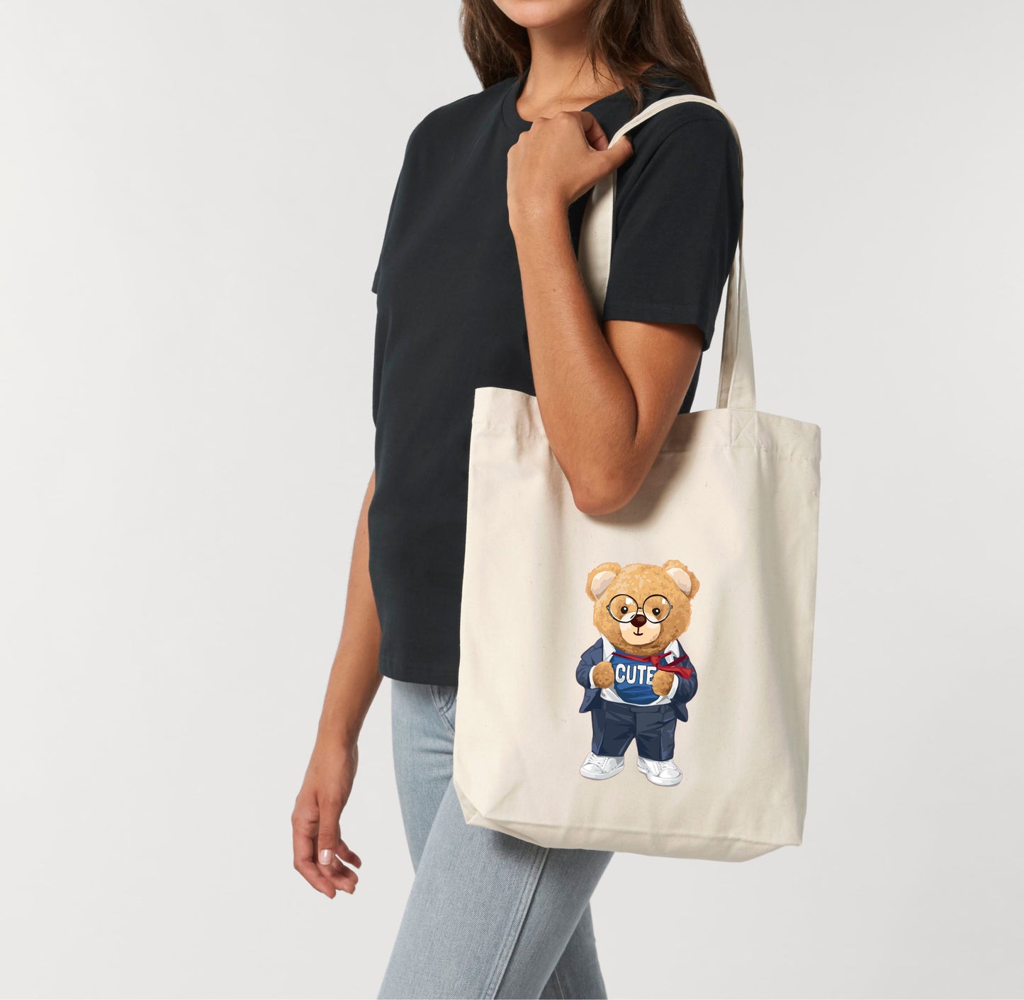 Eco-Friendly Cute Bear Tote Bag