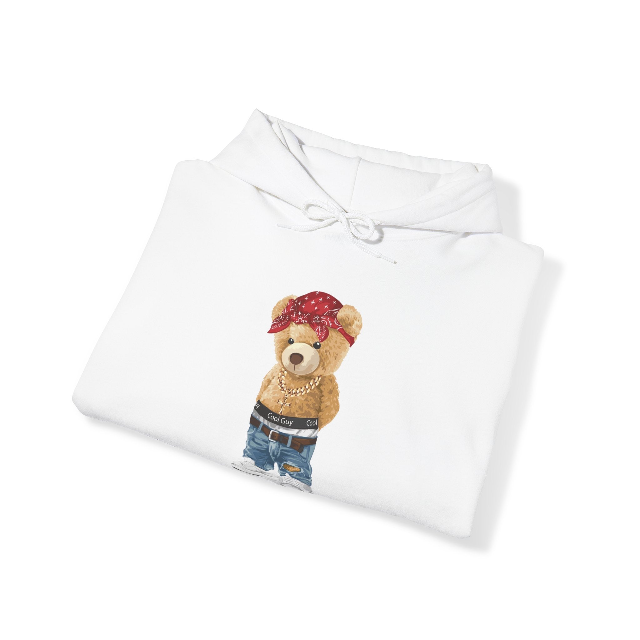 Eco-Friendly Hip Hop Bear Hoodie
