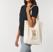 Eco-Friendly Earth Bear Tote Bag