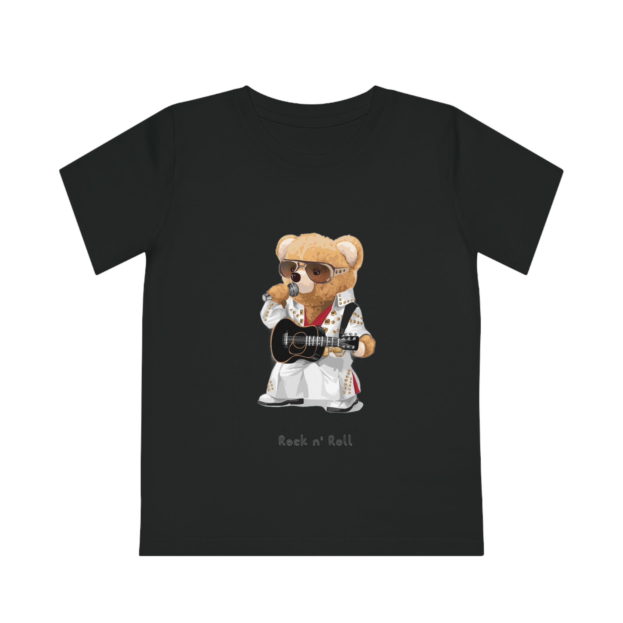 Eco-Friendly Elvis Bear Kids T-shirt