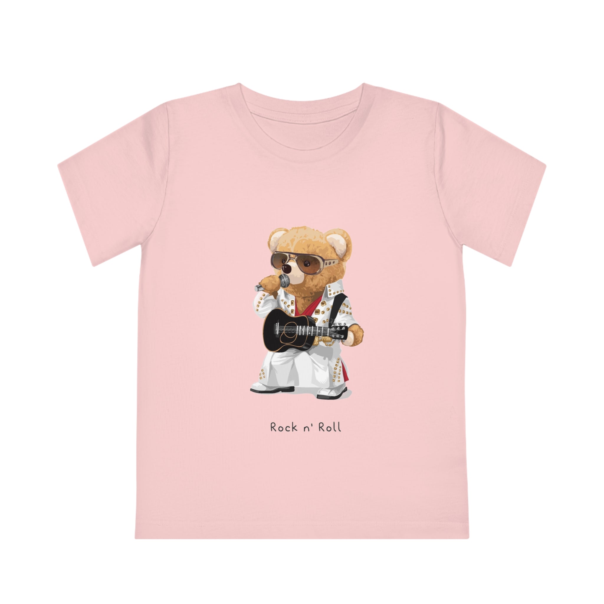 Eco-Friendly Elvis Bear Kids T-shirt