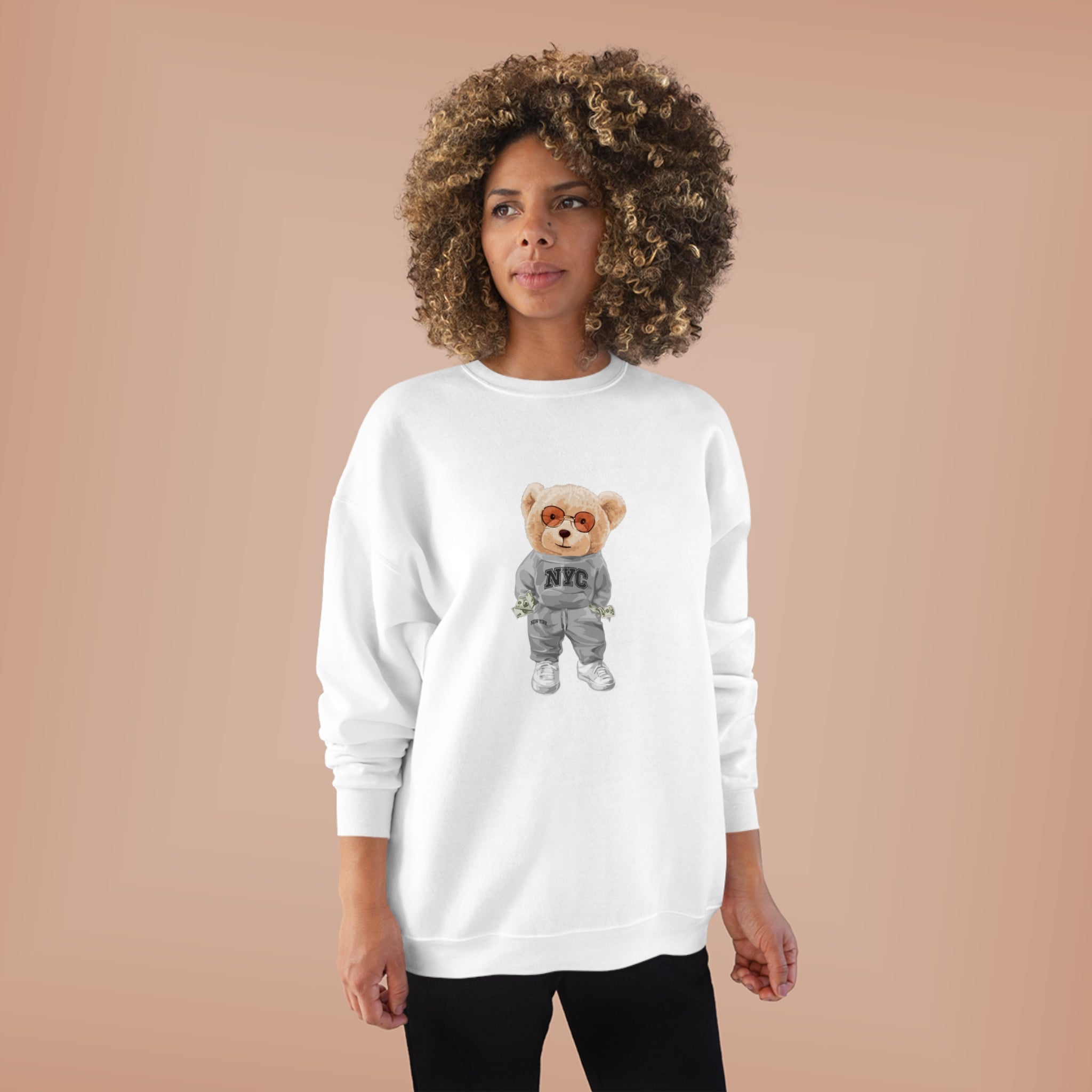 Eco-Friendly New York Bear Pullover
