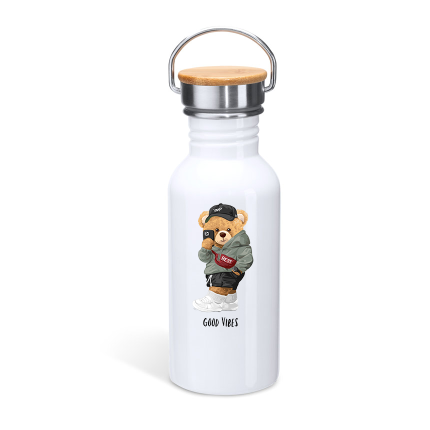 ECO Bottle Good Vibes Bear