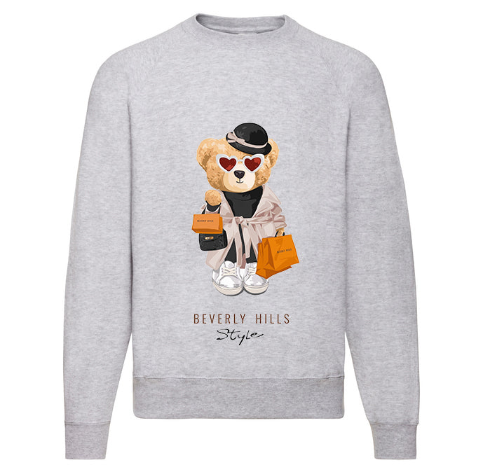 Eco-Friendly Beverly Hills Bear Pullover