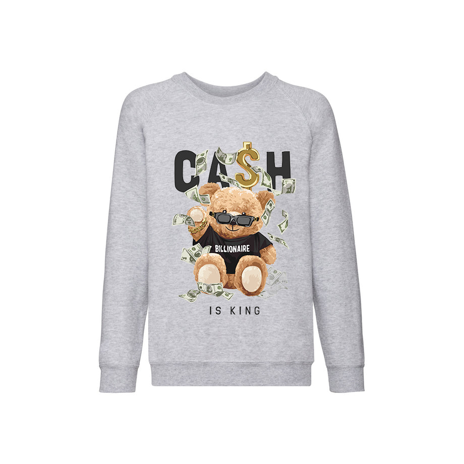Eco-Friendly Billionaire Bear Kids Sweater
