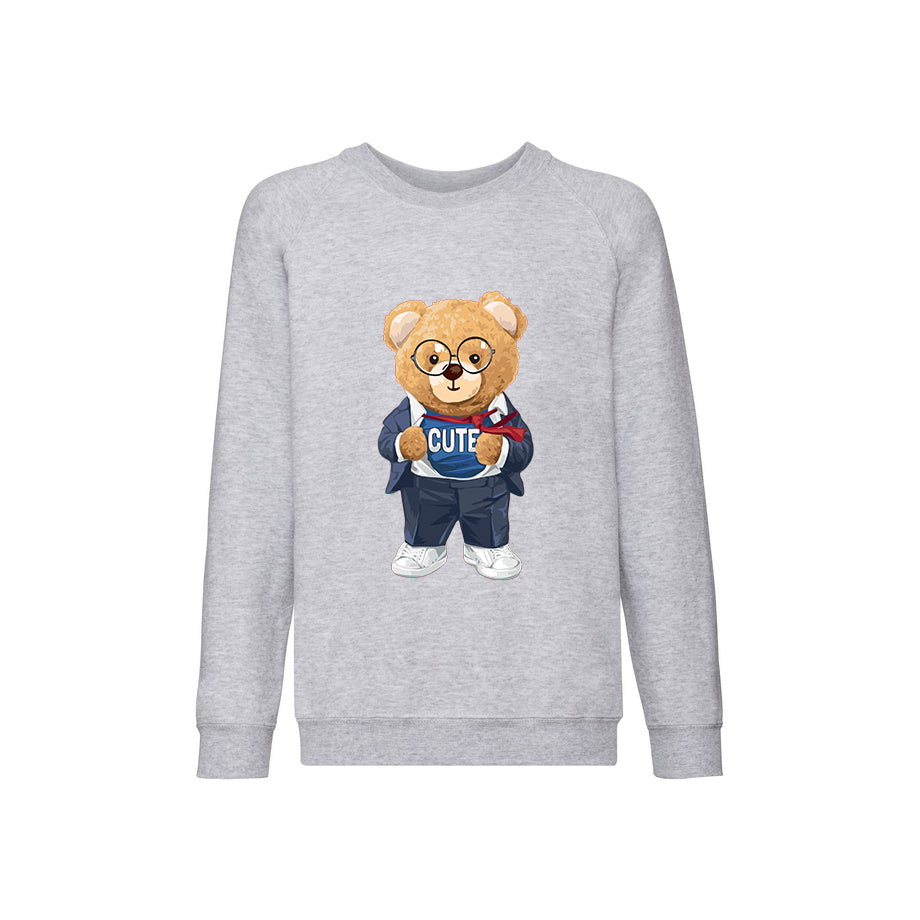 Eco-Friendly Cute Bear Kids Sweater