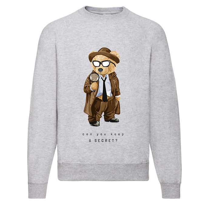 Eco-Friendly Detective Bear Pullover