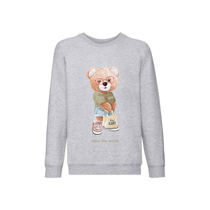 Eco-Friendly Earth Bear Kids Sweater