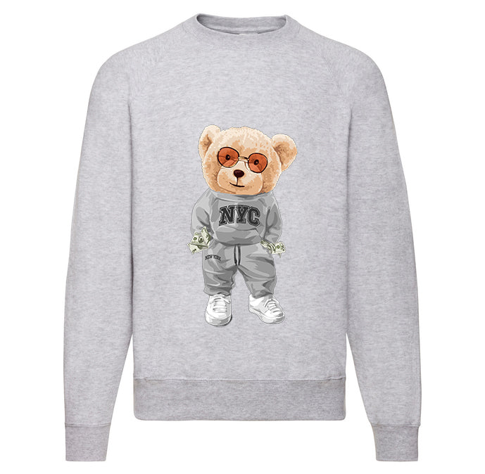 Eco-Friendly New York Bear Pullover