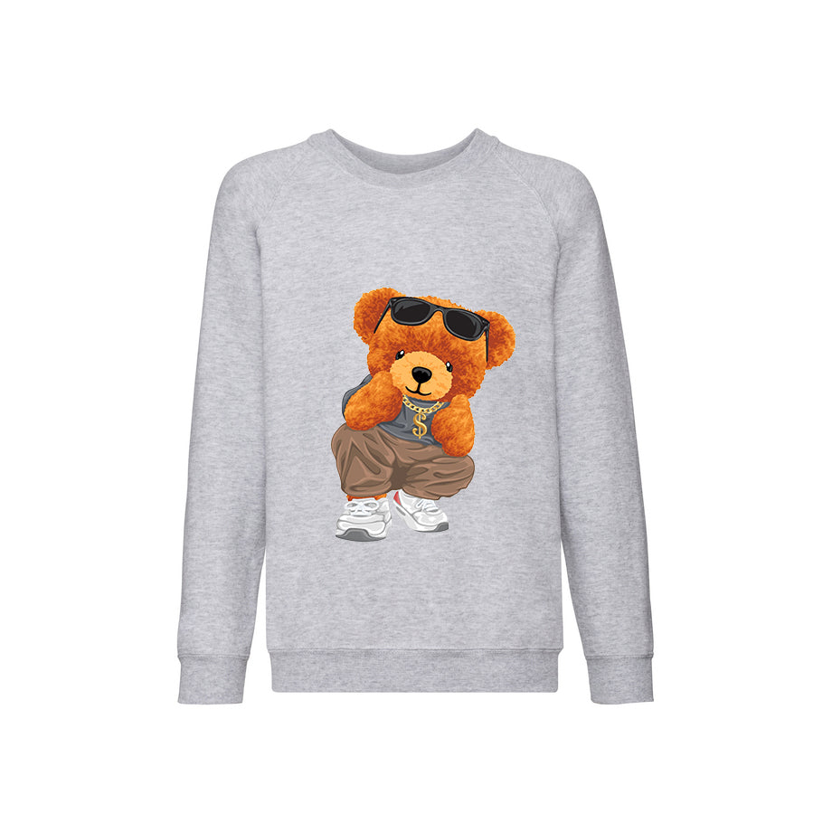 Eco-Friendly Rich Bear Kids Sweater