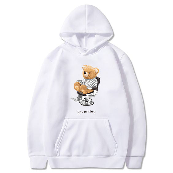 Eco-Friendly Grooming Bear Hoodie