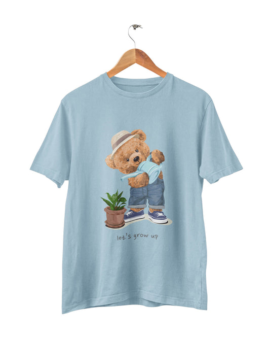 Organic Grow Up Bear T-shirt