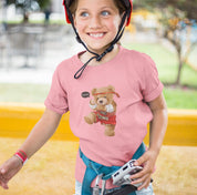 Eco-Friendly Fighter Bear Kids T-shirt