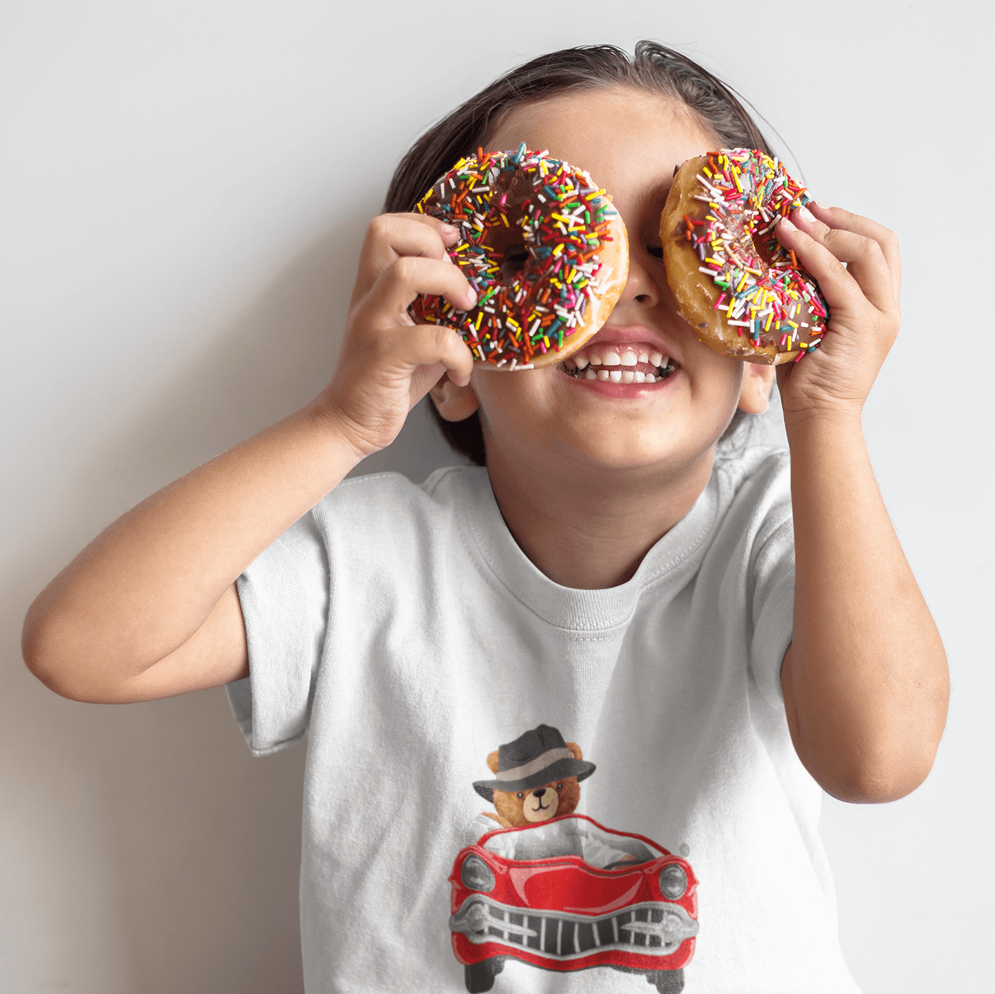 Eco-Friendly Mafia Bear Kids T-shirt