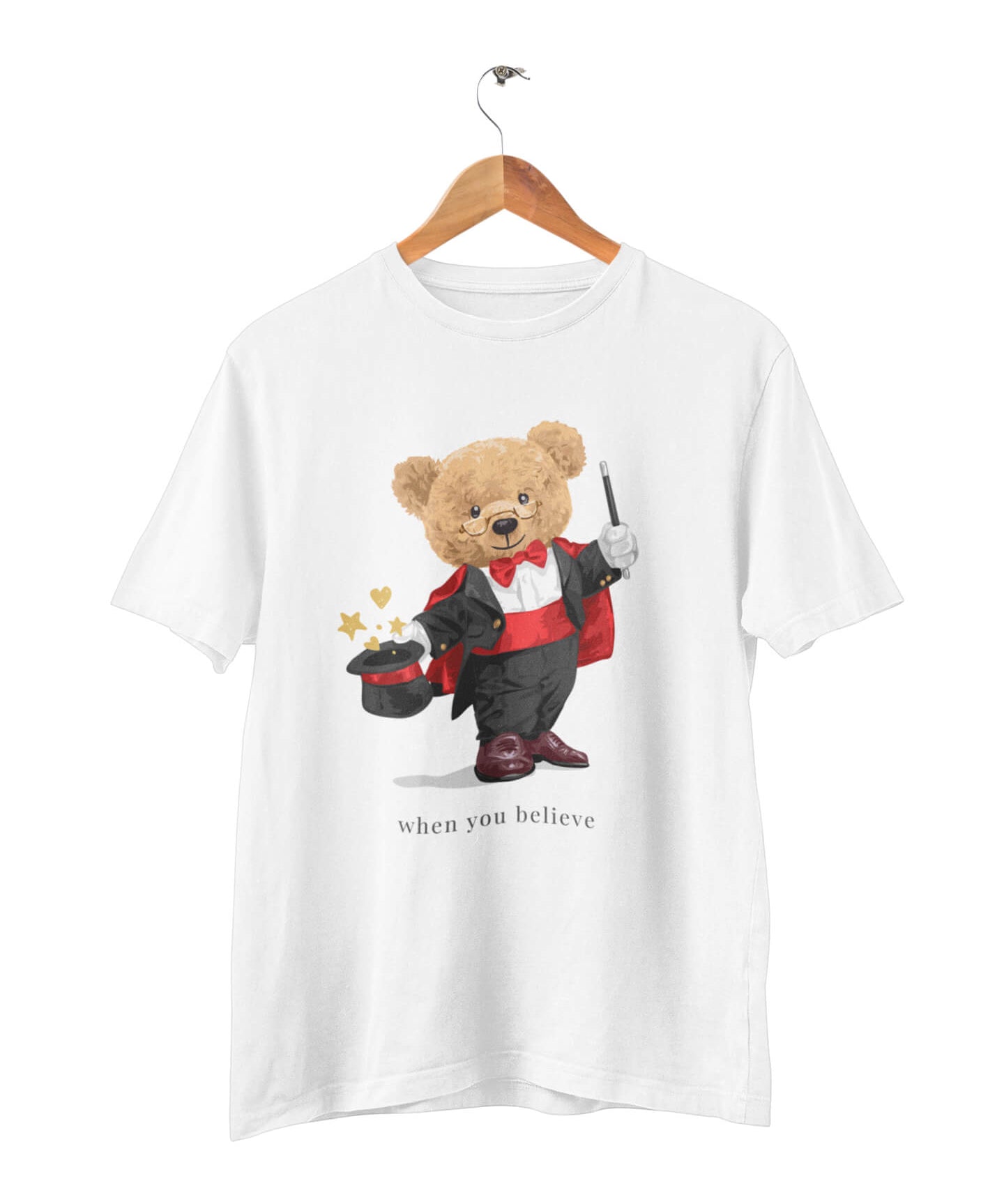 Organic Magician Bear T-shirt
